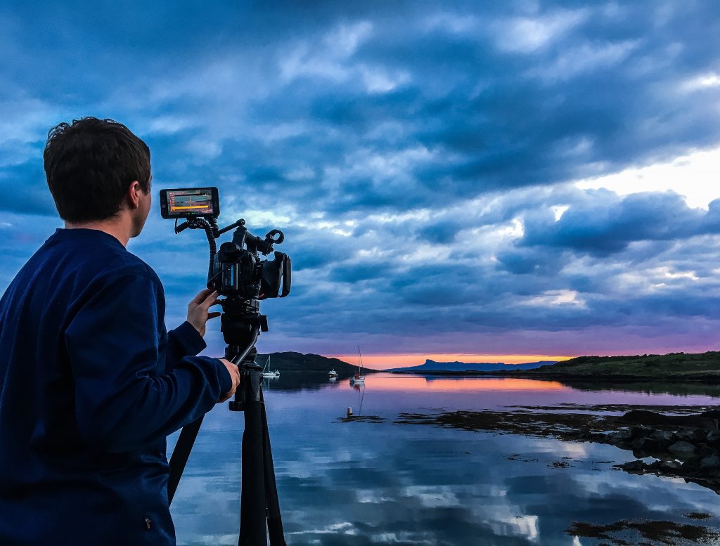 Michael Westcott Films Filming with FS5 in the Highlands of Scotland