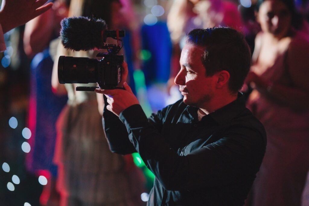 Michael Westcott Film filming wedding dancing